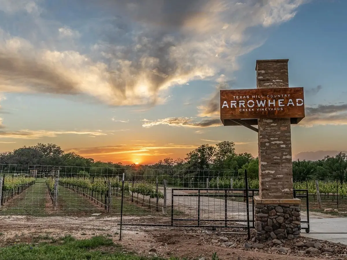 Arrowhead Creek Vineyard, Stonewall, TX